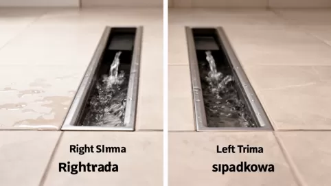 Listwa spadkowa PRAWA czy lewa